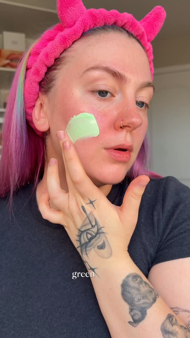 Instagram post by @chlocamara for EltaMD. Caption reads: [...] for the Redness & Rosacea....