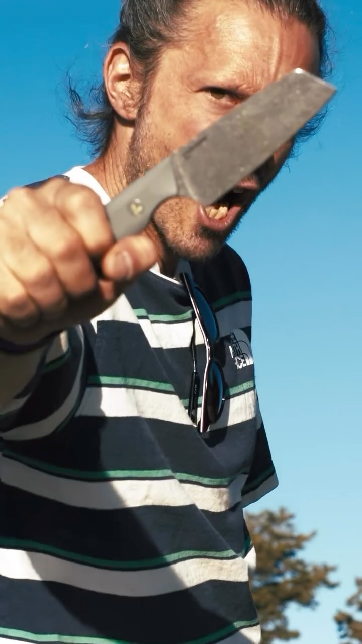 Instagram post by @mattsegal for Leatherman. Caption reads: Wyoming vibes with @leathermantools No better way....