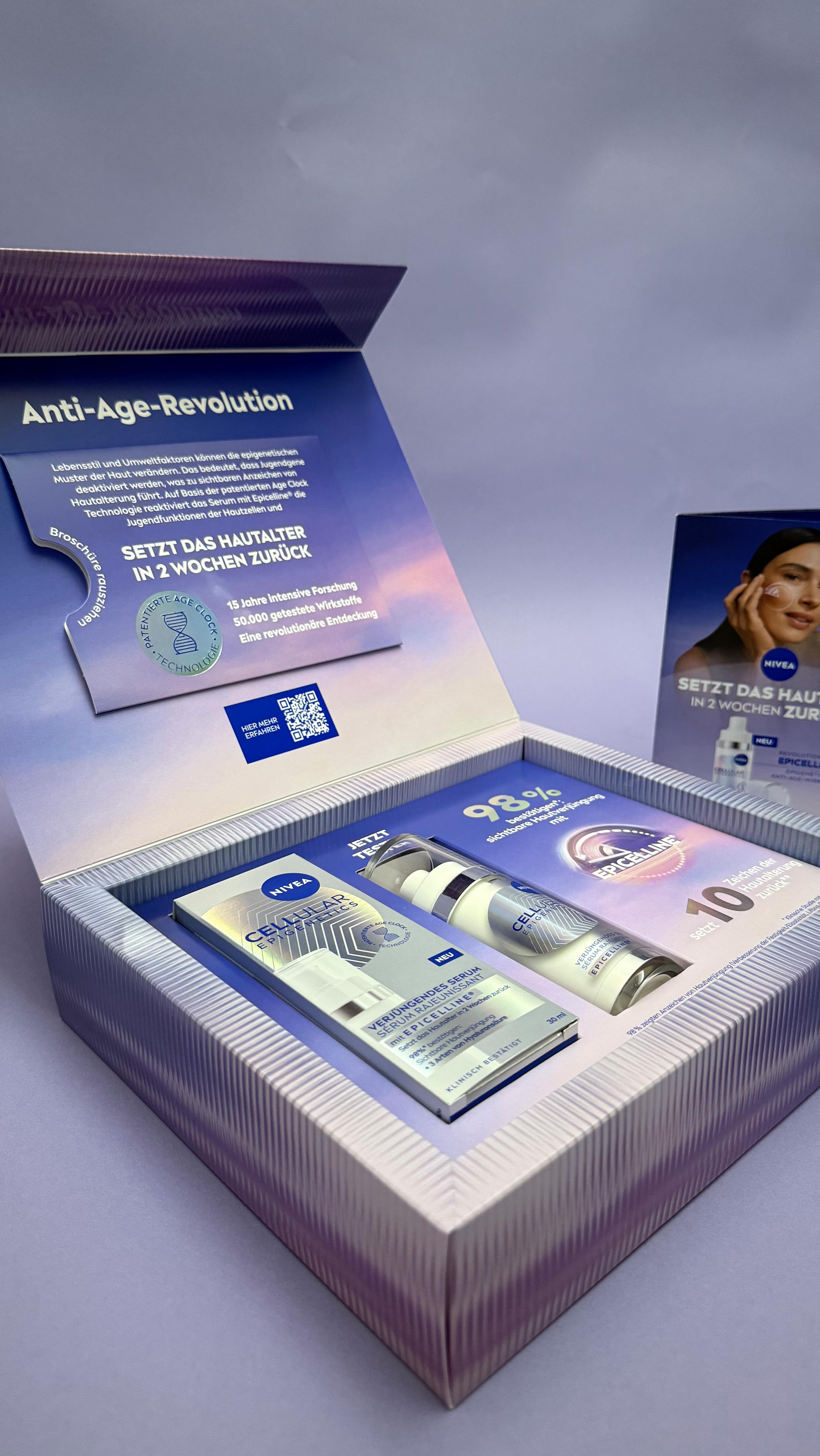 Instagram post by @lubella_beauty for dmBio. Caption reads: Was ein spannendes Live zum neuen Cellular....