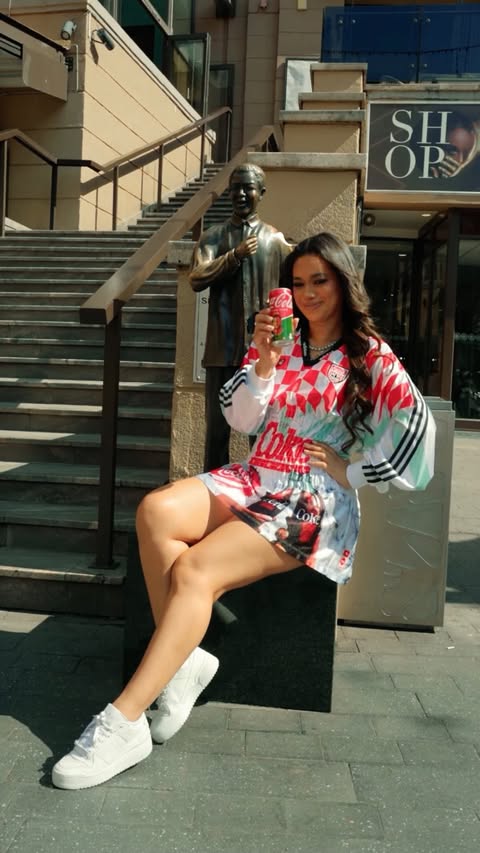 Instagram post by @kimjayde for Coca-Cola South Africa. Caption reads: This is not a drill! The brief - should you choose....