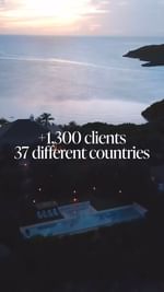 Instagram post by @franceskatzen for Douglas Elliman. Caption reads: [...] 15 years of partnership between....