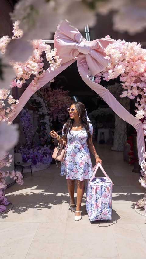 Instagram post by @kinyaclaiborne for Hulken. Caption reads: [...] District picking out blooms in the....