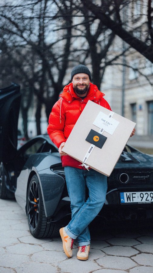 Instagram post by @filipblank for McLaren. Caption reads: [...] Thank You so much @pirellipolska and....