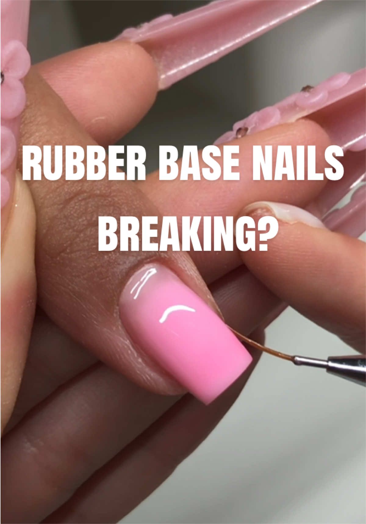 TikTok post by @noodle_yess for V Beauty Pure. Caption reads: [...] Sincerely Pink & liner brush S by....