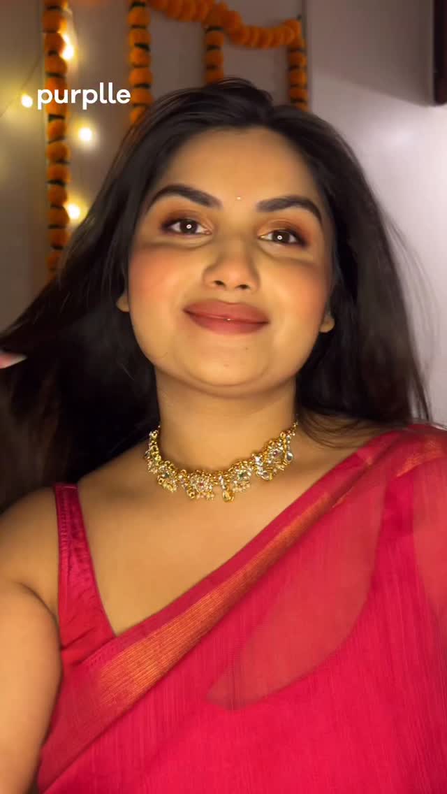 Instagram post by @mahimaa_thakur_ for Purplle. Caption reads: Here’s to a Diwali glow that doesn’t need anyone’s....