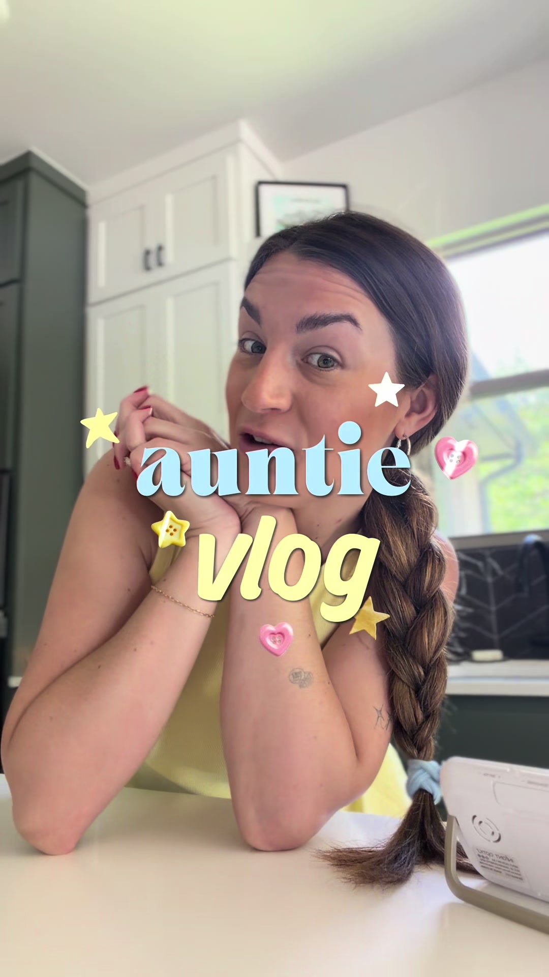 TikTok post by @hannabethh__ for Clean Simple Eats. Caption reads: [...] with my nephew, some pool time, & @Clean....