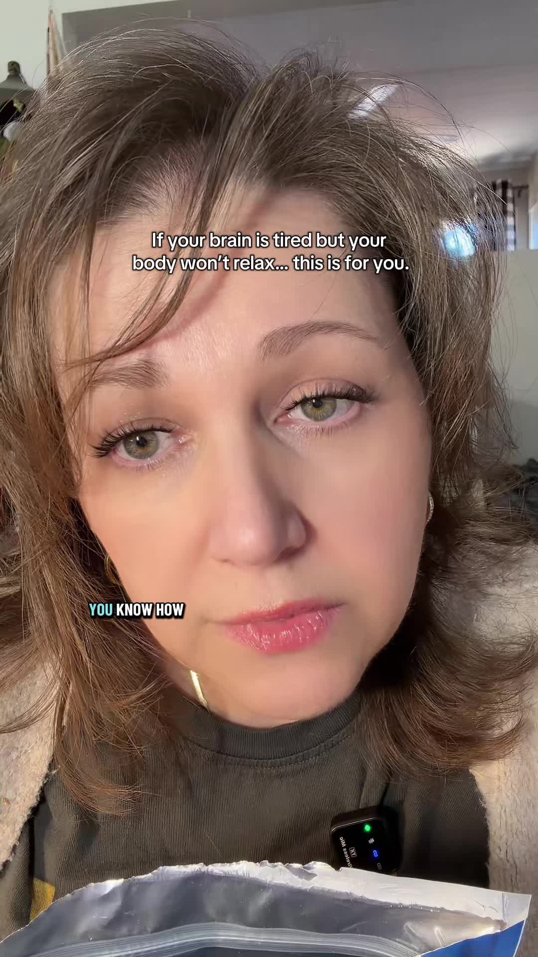 TikTok post by @libbyistart for Natural Vitality. Caption reads: [...] #womenover40 #tiktokmademebuyit....