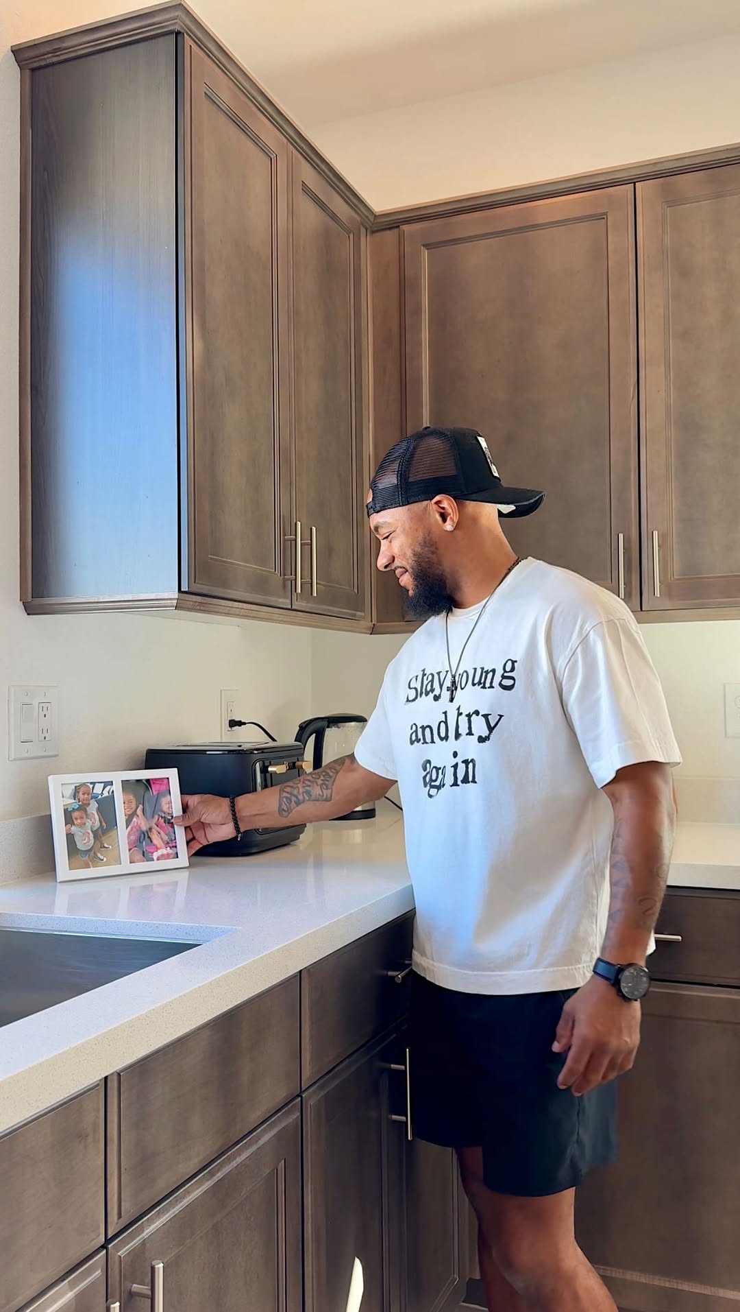 Instagram post by @terrylashley_ for MagicLinks. Caption reads: #walmartpartner It didn’t take much to make my....