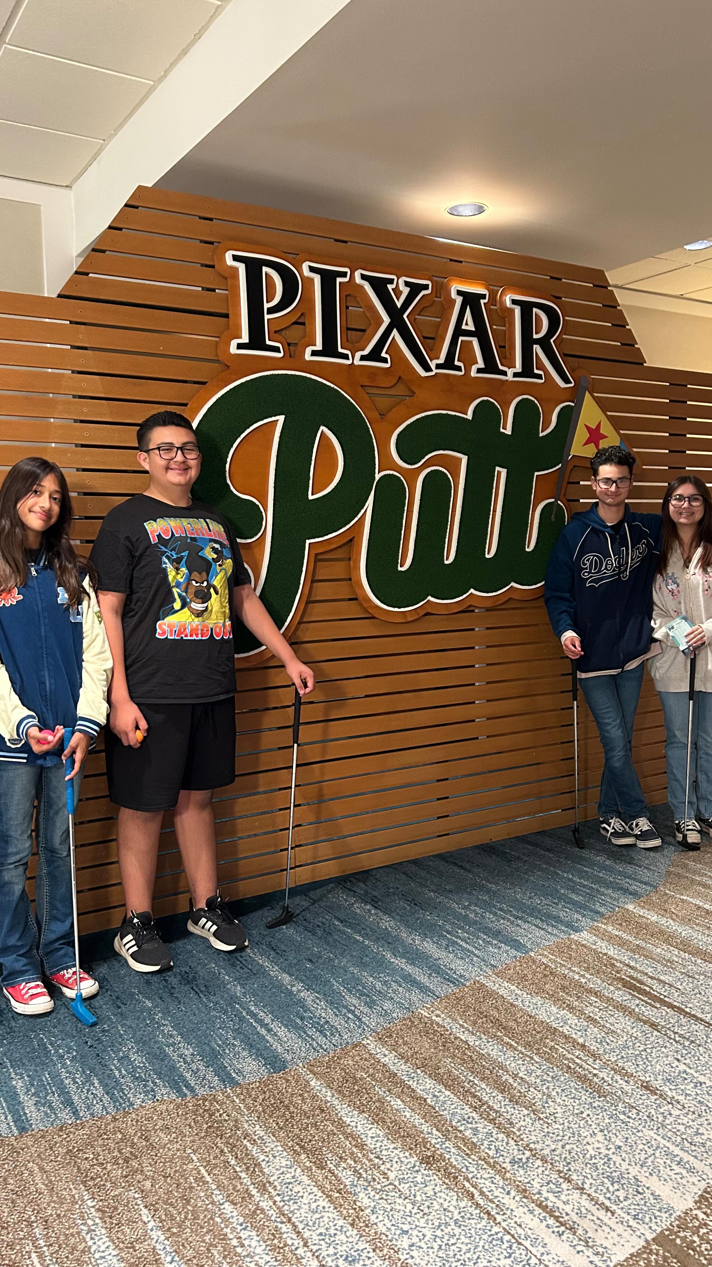 Instagram post by @everydaywithrubyy for Disneyland. Caption reads: Hey friends! Did you know 𝐏𝐢𝐱𝐚𝐫 𝐏𝐮𝐭𝐭 is....