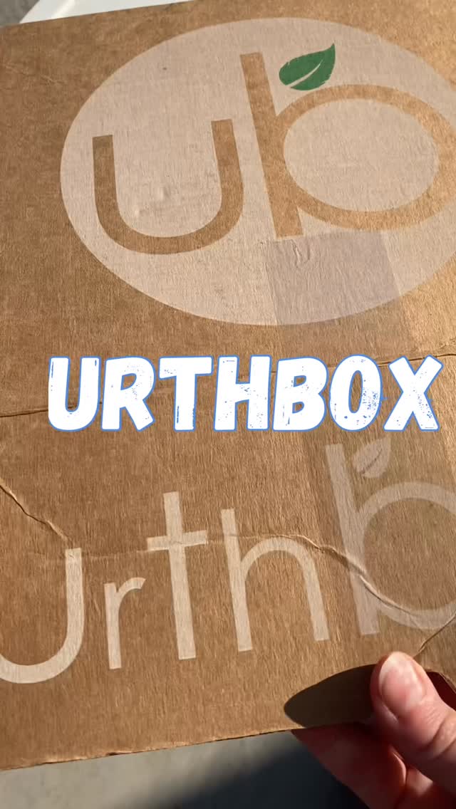 Instagram post by @ms_karolina_ for Urthbox. Caption reads: Excited to check out @urthbox healthy snacks....