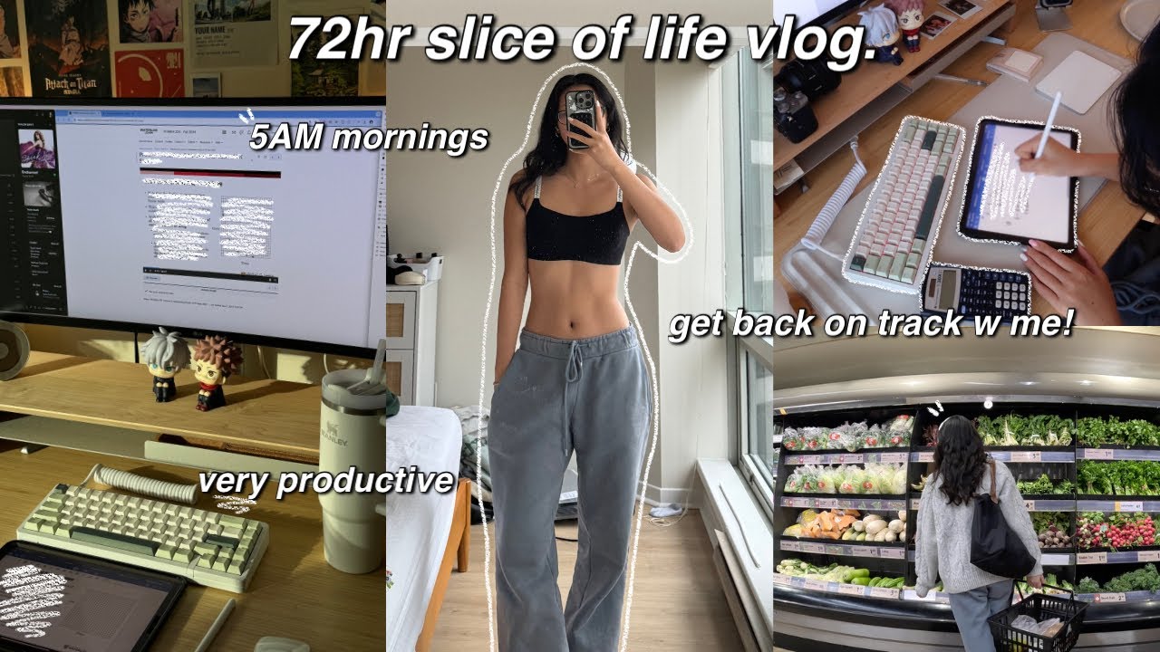 YouTube post by @BreannaQuan for KBDfans. Caption reads: introvert diaries | waking up at 5AM, getting back....