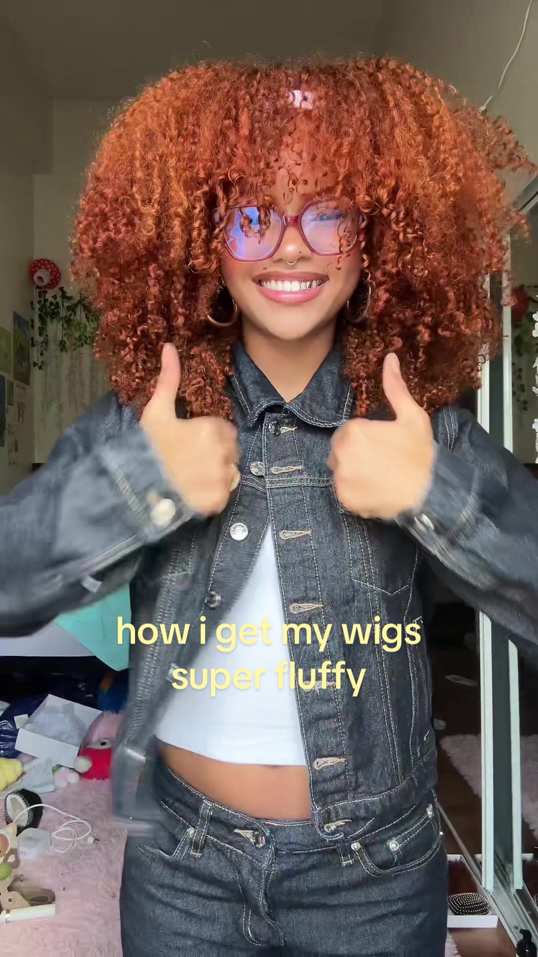 TikTok post by @astr4lwrld for OQHAIR. Caption reads: how the hair is layered is also an important....