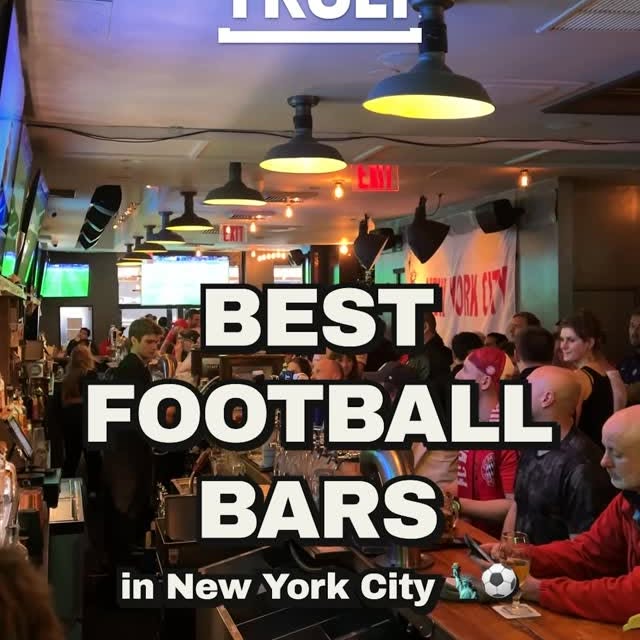Instagram post by @bfordlancer48 for Truly Hard Seltzer. Caption reads: Best Football Bars in NYC: Ep 1 - Smithfield Hall.....