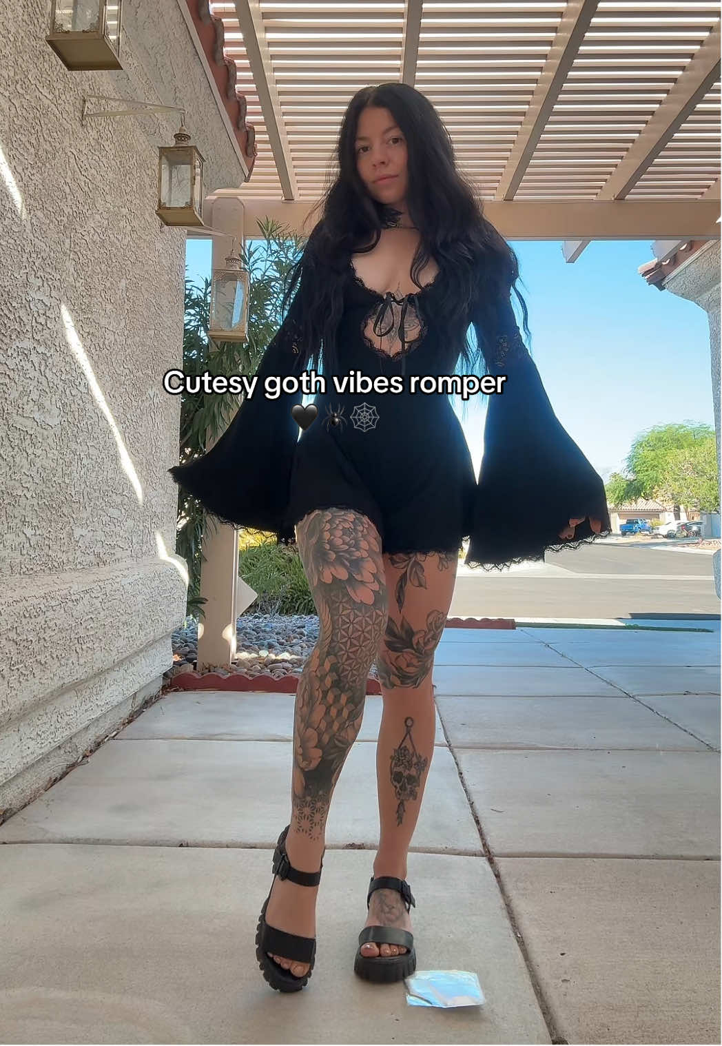 TikTok post by @kylekillla for Dolls Kill. Caption reads: [...] #alternativefashion #fyp #tiktokshop @Dolls....