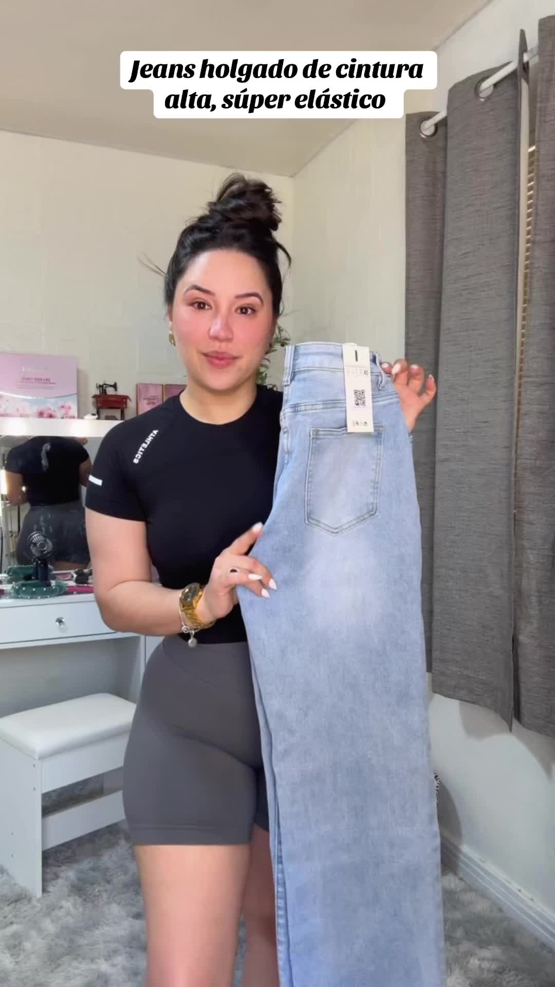 TikTok post by @mirielsy_avila for KATCH ME. Caption reads: [...] #vaquerooutfits #pantalon #tiktokshop @Katch....