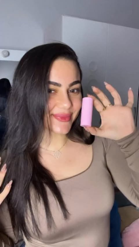 Instagram post by @by_martina.merzik for APRILSKIN. Caption reads: Lip stain aprilskin 🩷 #APRILSKIN....