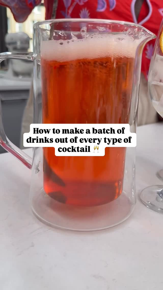 Instagram post by @muddlingmemories for Delish. Caption reads: Work smarter, not harder when hosting parties and....