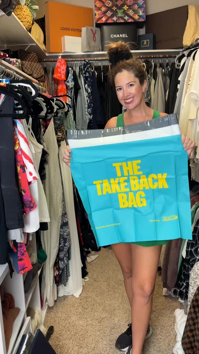 Instagram post by @thefrederickjourney for Trashie. Caption reads: [...] clothes that came with it thanks to the....