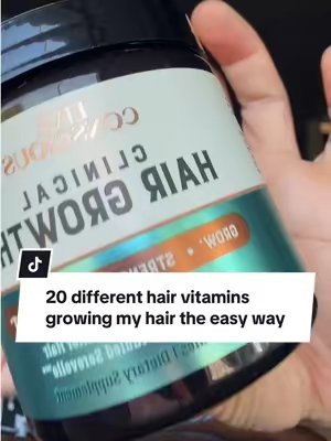 TikTok post by @__quinones__ for Live Conscious. Caption reads: [...] I’m growing my hair back everyday @Live....