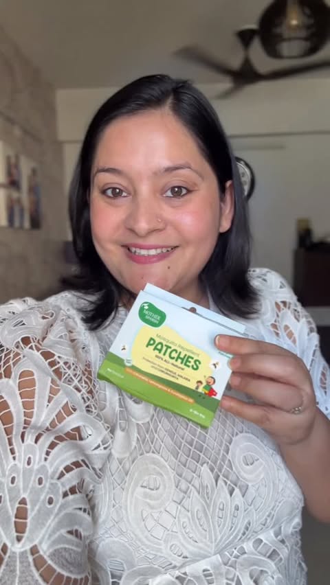 Instagram post by @tangled_motherhood for Mother Sparsh. Caption reads: Absolutely loving the MotherSparsh mosquito....