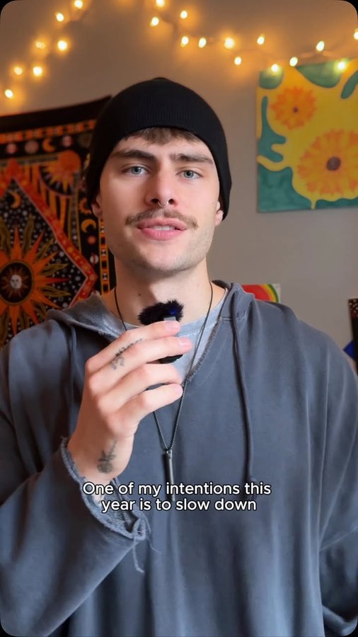 Instagram post by @trevorcarroll for Komuso Design. Caption reads: Slowing down has been the key to helping me....