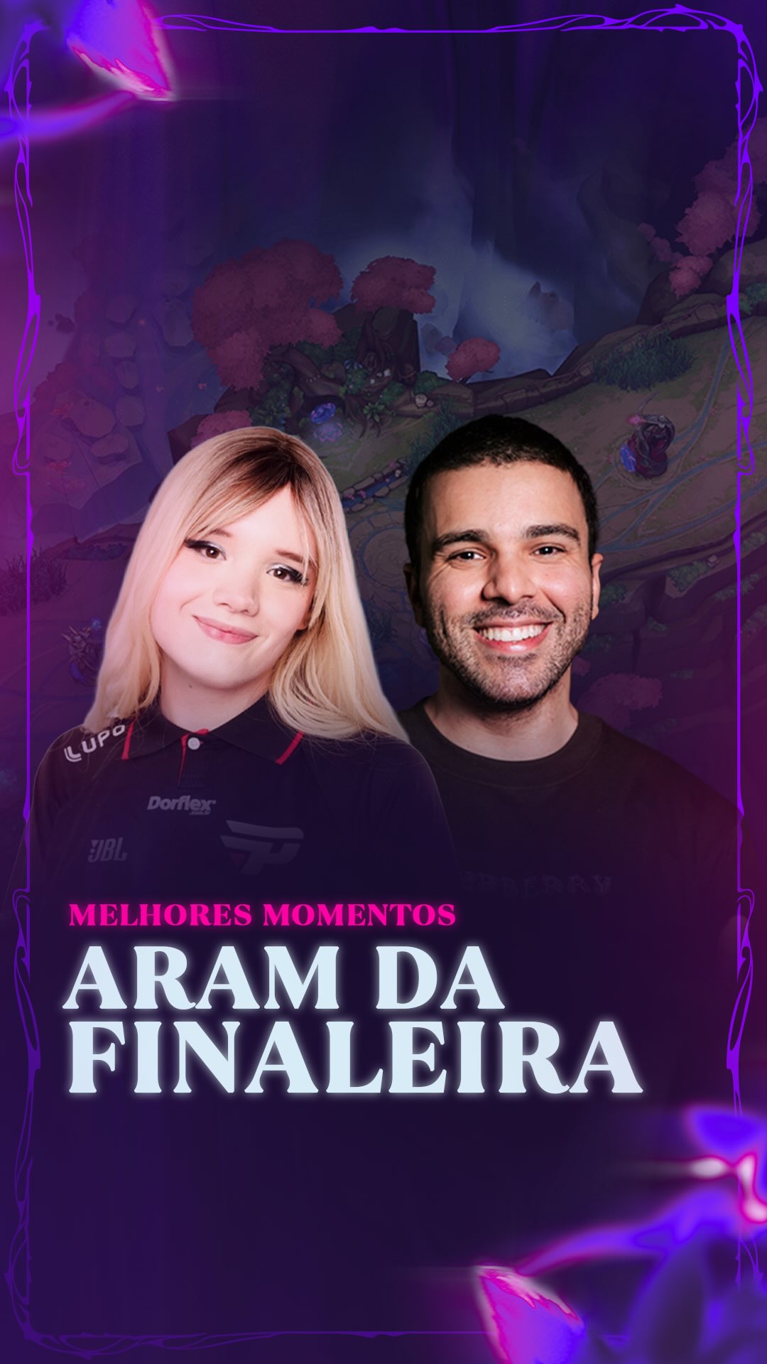Instagram post by @supremaonika for League of Legends. Caption reads: boatos que a @yullalol tá parada até agora…

se....