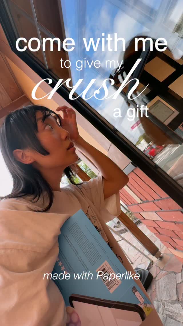 Instagram post by @gentlecoda for Paperlike. Caption reads: should i be worried? but at least he won’t grind....