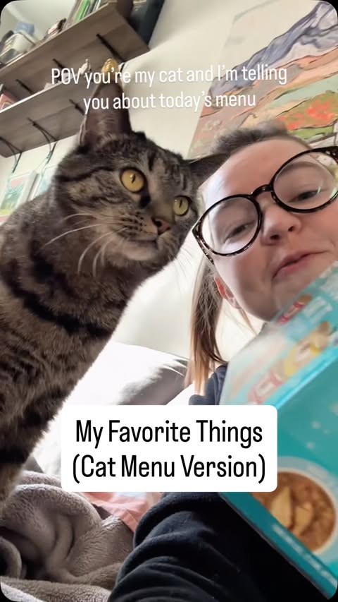 Instagram post by @meowfecta for Weruva. Caption reads: have you tried singing the menu? it....