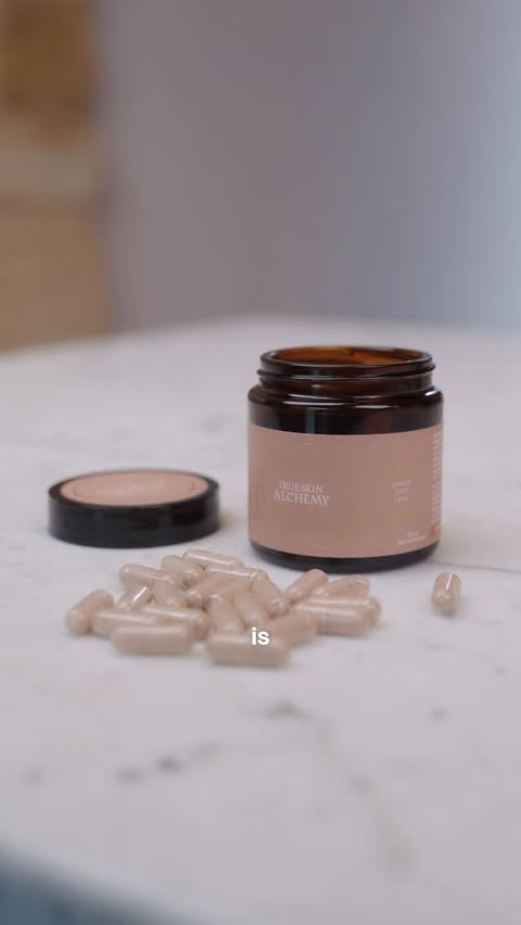 Instagram post by @rosemaryferguson_ for Ancient + Brave. Caption reads: Skin is one of the most honest reflections of....