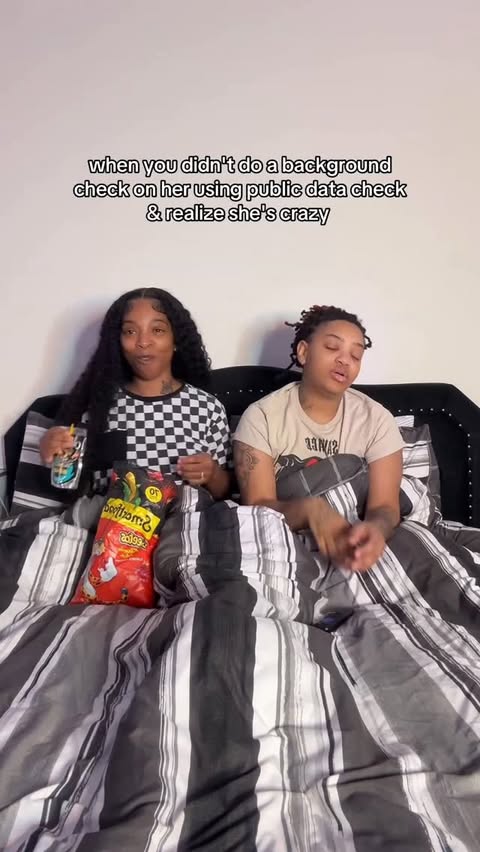 Instagram post by @ggdancexox for Public Data Check. Caption reads: should’ve listened to @publicdatacheck… but I....