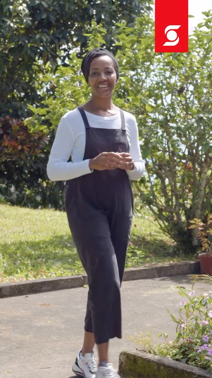 Instagram post by @angeliespeno for Scotiabank. Caption reads: 🎨 Fresh paint, fresh start! 

In this episode of....