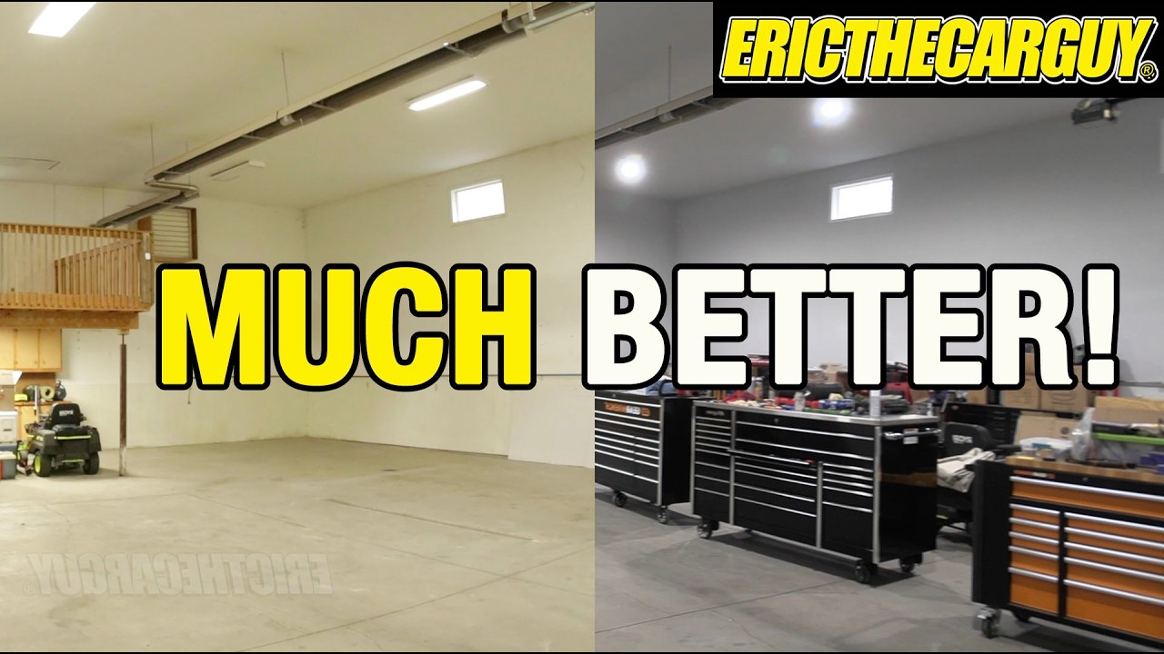 YouTube post by @ericthecarguy for Hyperlite. Caption reads: New Paint and New Lights, What a Difference.
