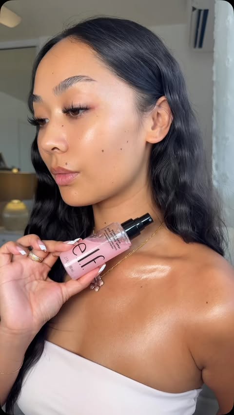 Instagram post by @lea.cayanan for e.l.f. Cosmetics and Skincare. Caption reads: “Take her swimming on the first date” has nothing....