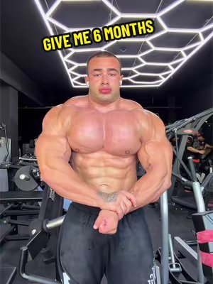 TikTok post by @genet1canomaly for YoungLA. Caption reads: [...] point (Road to 300lbs) @YOUNGLA New drop on....