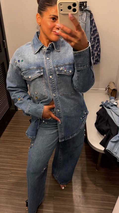 Instagram post by @angiepennaa for Avec Les Filles. Caption reads: [...] the new holiday collection from....