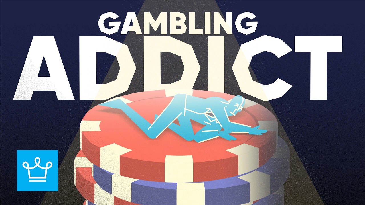 YouTube post by @alux for Thinkific. Caption reads: Poor People See Gambling As the Only Path to....