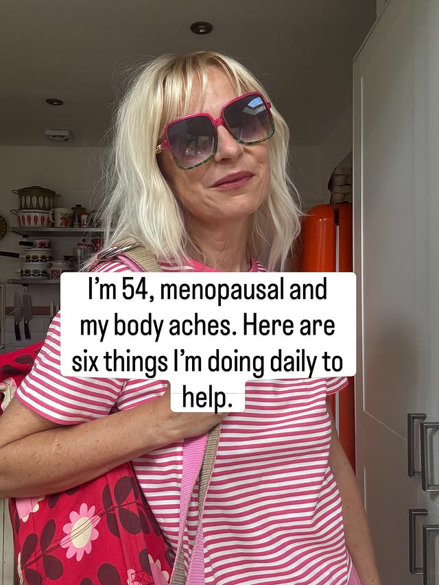 Instagram post by @fearlessat50 for Absolute Collagen. Caption reads: [...] things? My collagen of choice is....