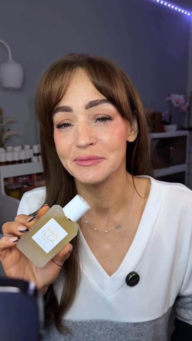 Instagram post by @beauty.is.everyone for Ellis Brooklyn. Caption reads: @ellisbrooklyn 

Ellis Brooklyn Vanilla Salt Eau....