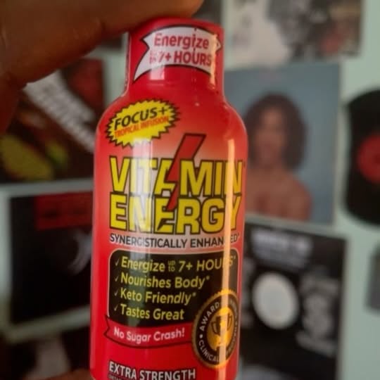 Instagram post by @jaytbeats for Vitamin Energy. Caption reads: I’m proud to say I’ve officially partnered with....