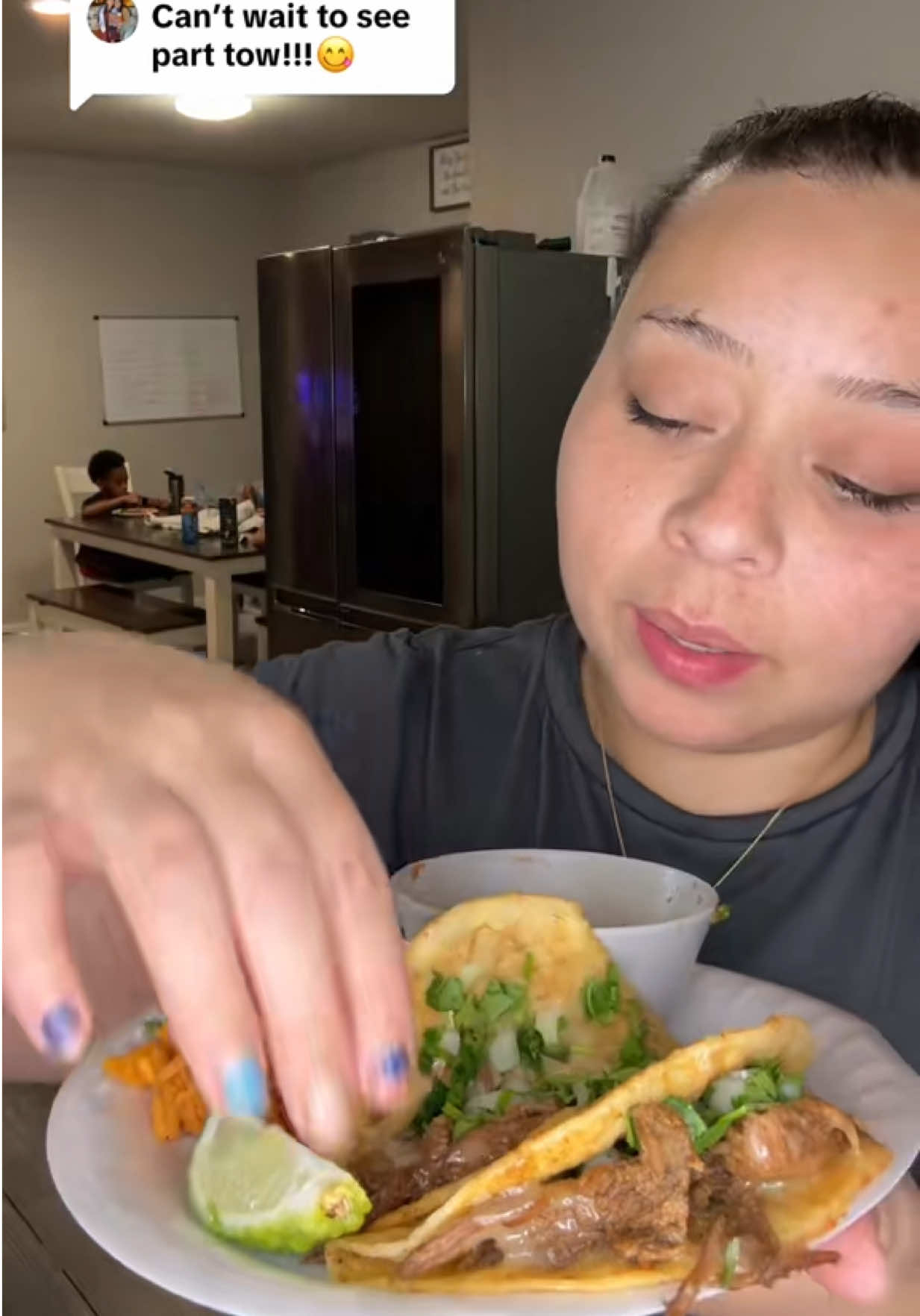 TikTok post by @_alliemck for EZ Bombs. Caption reads: @EZ Bombs #easymeal #crockpotrecipes #birriatacos....