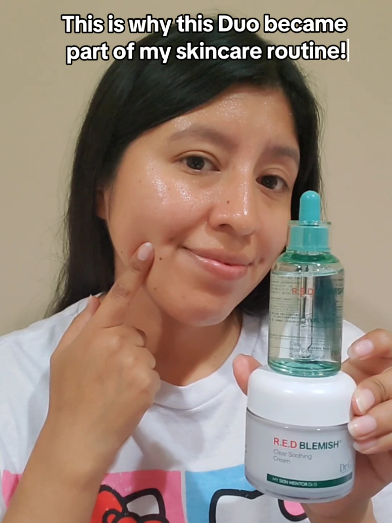 TikTok post by @fanny.gla for Picky Shop. Caption reads: [...] #dermocosmetics #acne @Picky KBeauty @Picky....