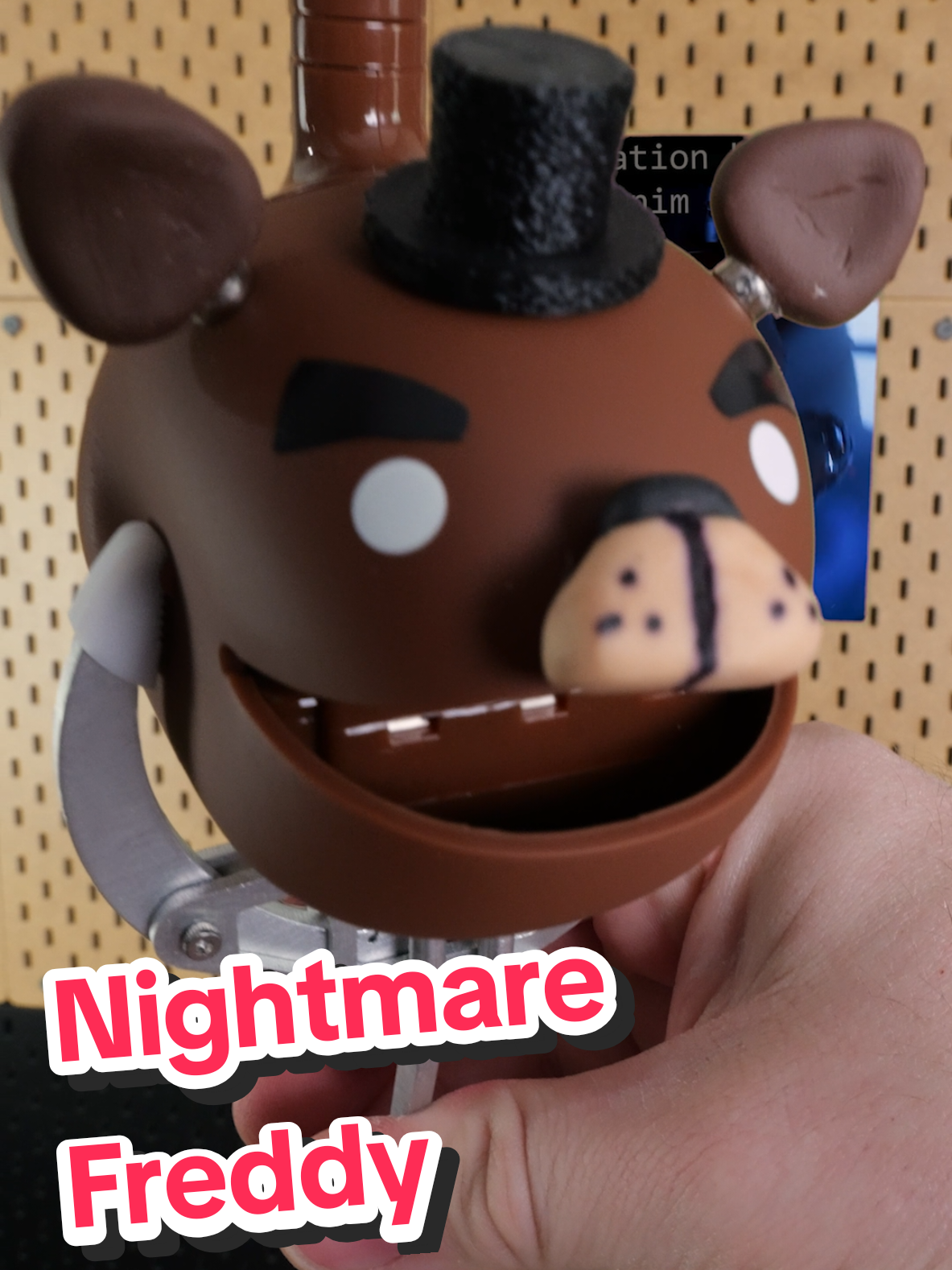 TikTok post by @moshibass for PCBWay. Caption reads: Replying to @dillzlikesforsaken "I'm Nightmare....