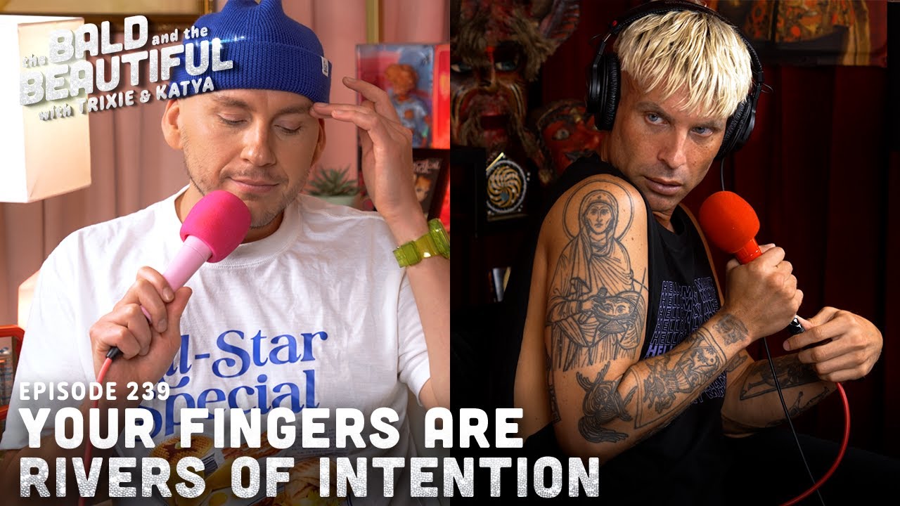 YouTube post by @trixiekatya9323 for Ritual. Caption reads: Your Fingers are Rivers of Intention with Trixie....