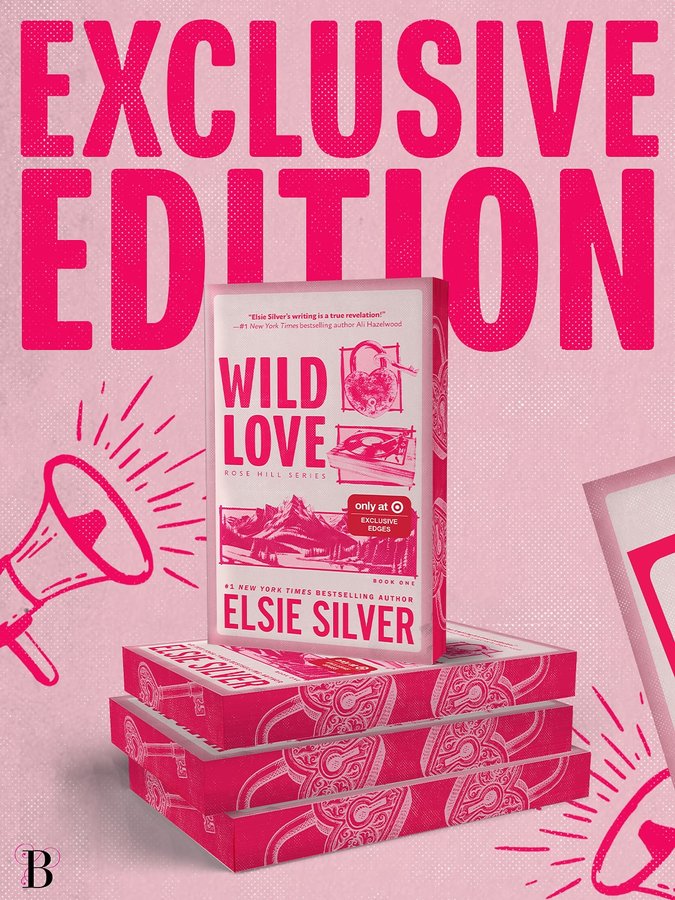 Instagram post by @authorelsiesilver for Bloom Books. Caption reads: ✨Wild Love Exclusive Edition✨

Some of you have....