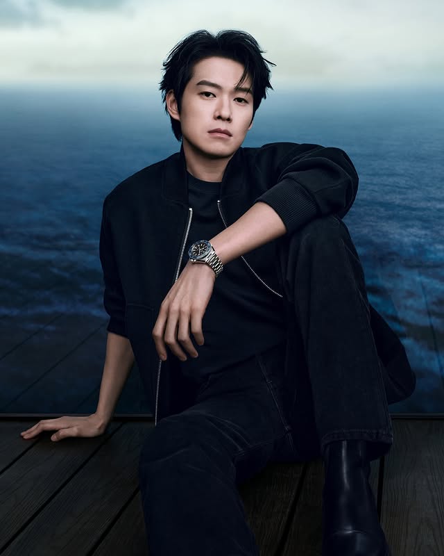 Instagram post by @weidaxun for OMEGA. Caption reads: Depth and distinction. OMEGA Brand Ambassador Wei....