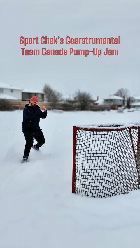 Instagram post by @brecarperuns for Sport Chek. Caption reads: [...] yet? Because this thing moves. And....