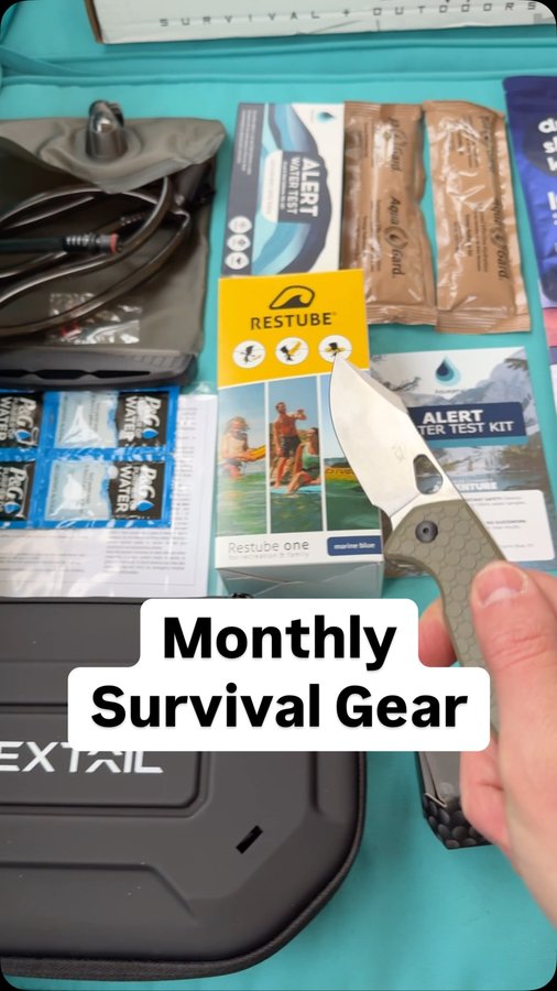 Instagram post by @prepperpress for BattlBox. Caption reads: [...] gear came. See what I got from @battlbox and....