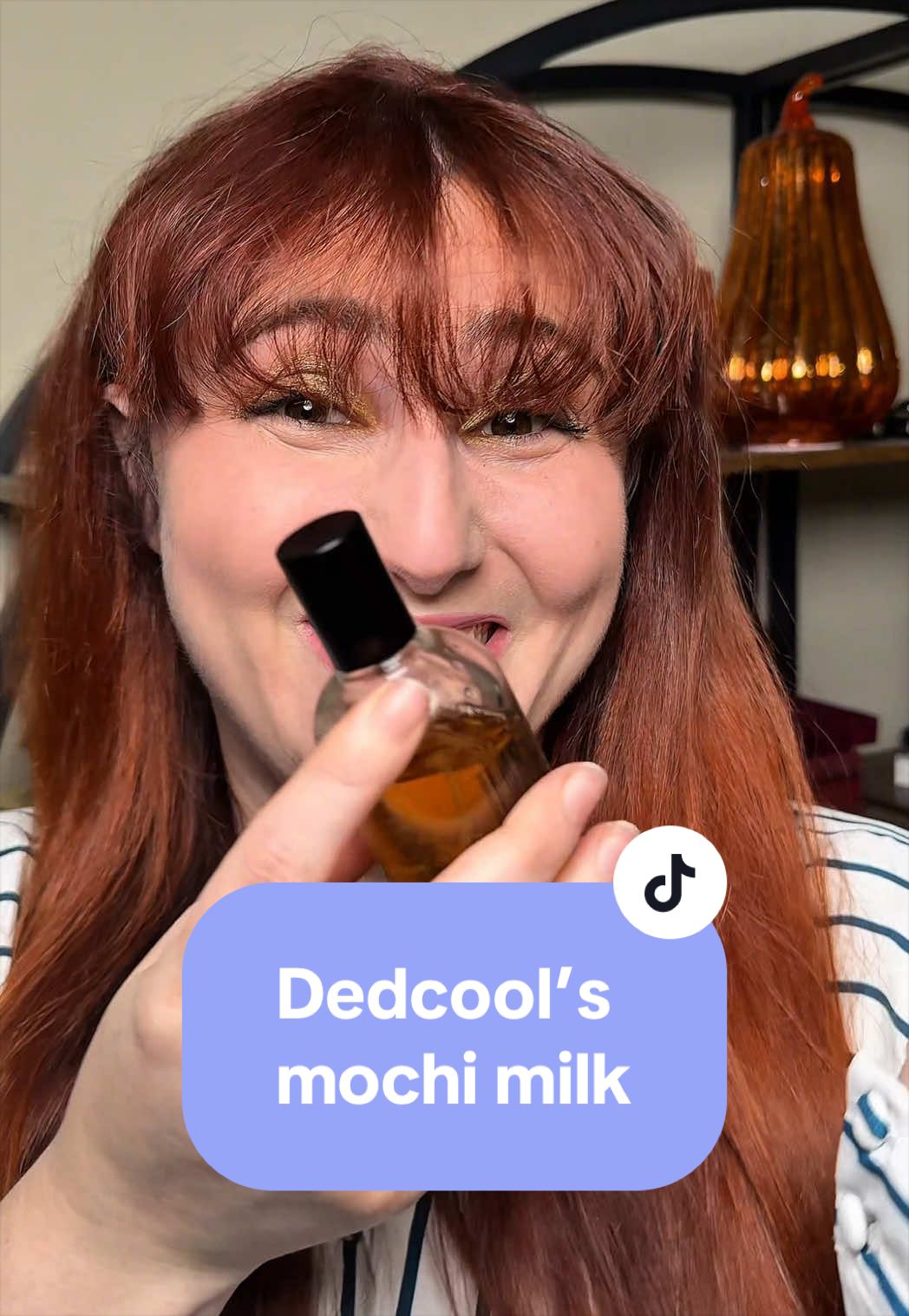 TikTok post by @candijessie for DedCool. Caption reads: [...] someone telling me that I smell good!!....