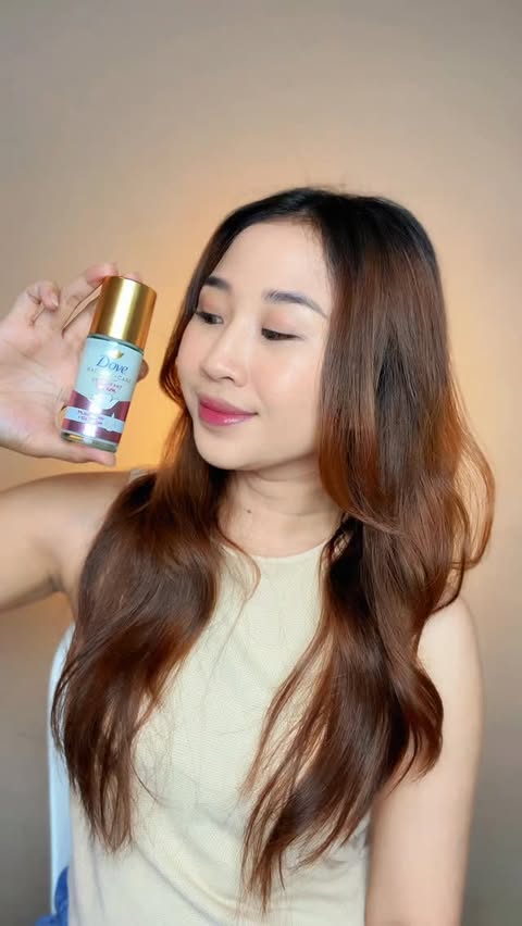 Instagram post by @tystaaas for Dove Indonesia. Caption reads: deodorant + skincare dalam satu produk 😭 Aku....