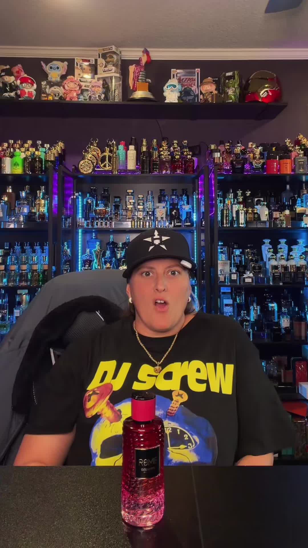 TikTok post by @409fragrance_reviews for Bharara Beauty. Caption reads: @Bharara Beauty Extra Dose for women It opens with....